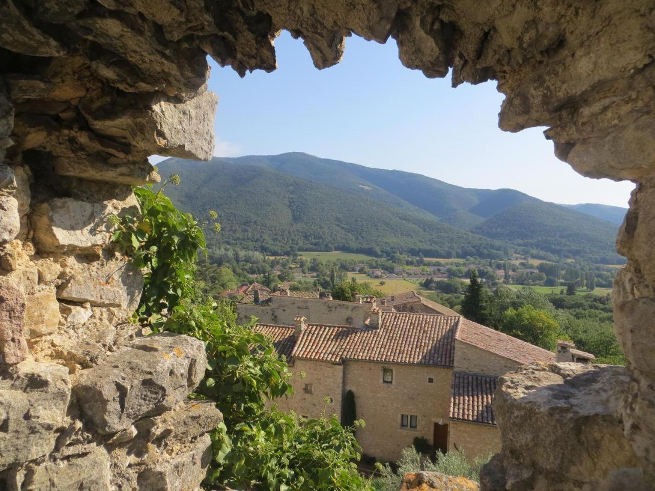 Le Mas Des Restanques Au Poet Laval Villa Le Poët-Laval Exterior foto