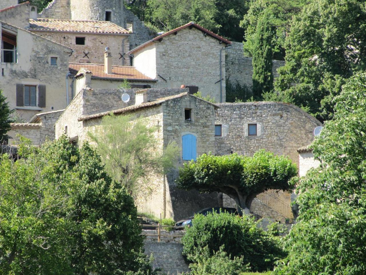 Le Mas Des Restanques Au Poet Laval Villa Le Poët-Laval Exterior foto